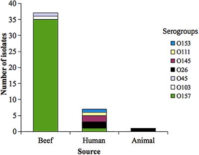 Does Shiga Toxin-Producing Escherichia coli and Listeria monocytogenes Contribute Significantly to the Burden of Antimicrobial Resistance in Uruguay?